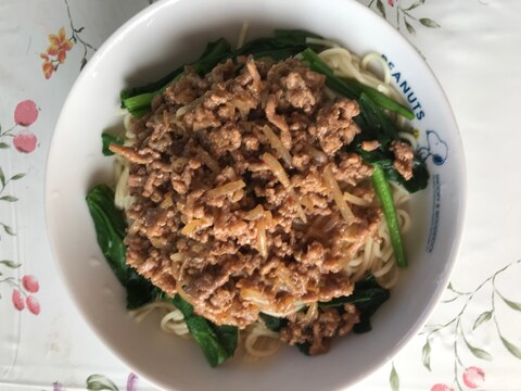 ありもので作るジャージャー麺